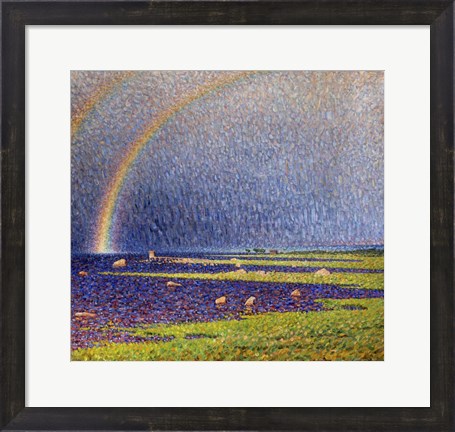 Framed Rainbows Print