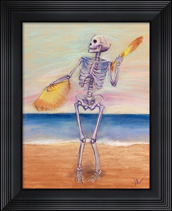 Framed Skelly Dancer No. 10 Print