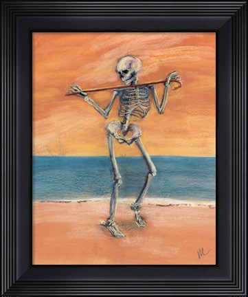 Framed Skelly Dancer No. 11 Print