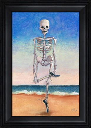 Framed Skeltic Dancer Print