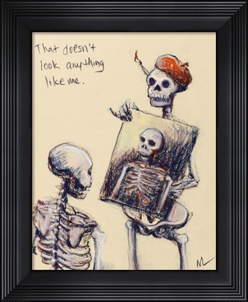Framed That Doesn&#39;t Look Anything like Me Print