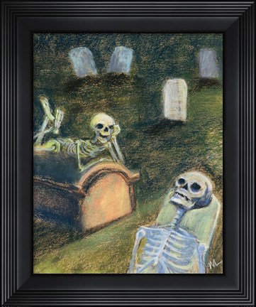 Framed There&#39;s Nothing to Do in this Town Print