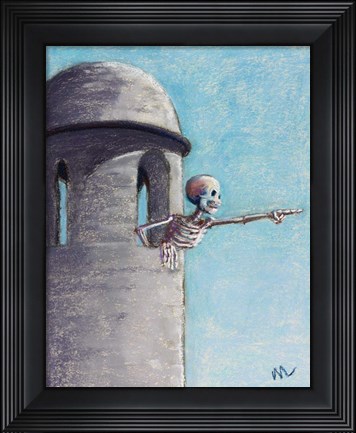 Framed You kids get off my lawn Print