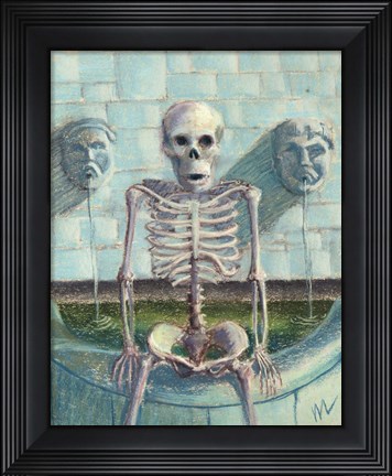 Framed Look Im The Fountainhead Print