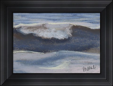 Framed Wave Portrait No. 12 Print