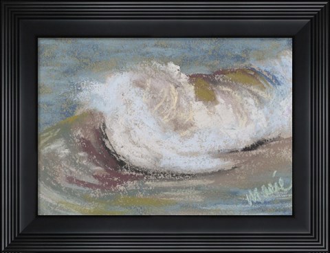 Framed Wave Portrait No. 21 Print