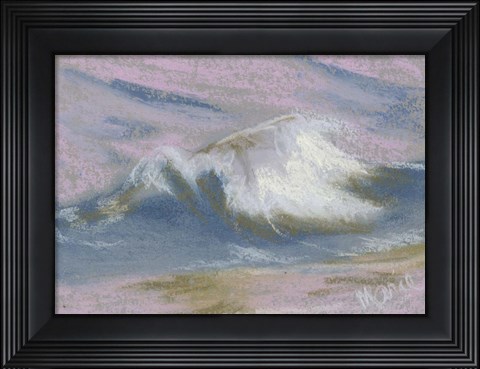 Framed Wave Portrait No. 49 Print