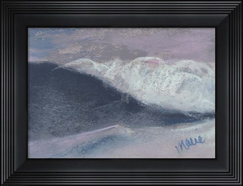 Framed Wave Portrait No. 57 Print
