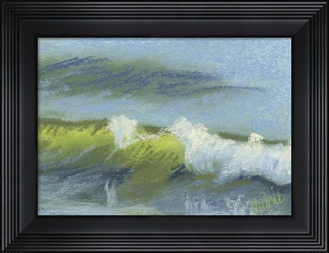 Framed Wave Portrait No. 64 Print