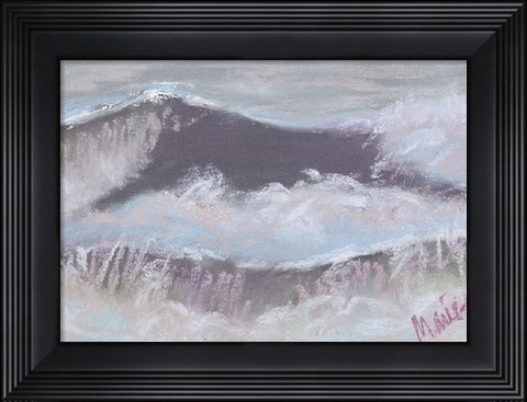 Framed Wave Portrait No. 66 Print