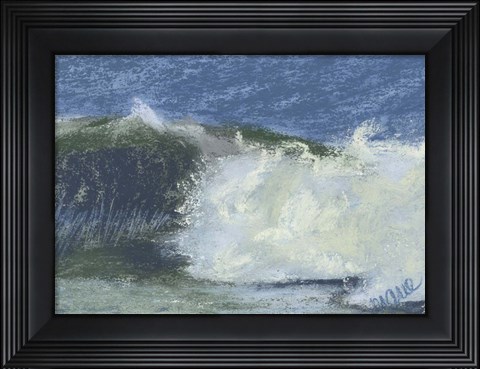 Framed Wave Portrait No. 75 Print