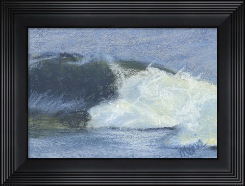 Framed Wave Portrait No. 76 Print