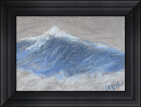 Framed Wave Portrait No. 87 Print