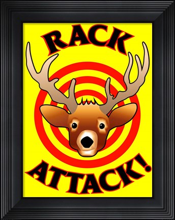Framed Rack Attack Print