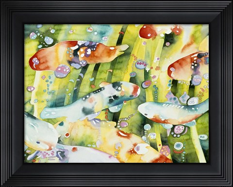 Framed Upstream Print