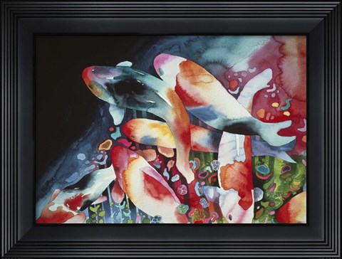 Framed Cosmic Fish Print