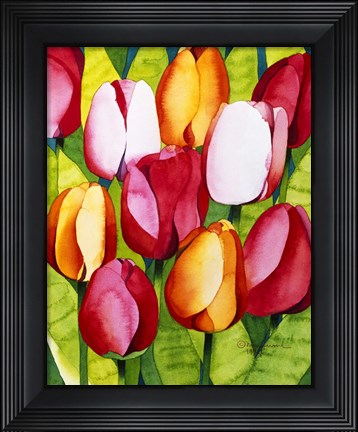 Framed Tulip Time Print