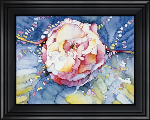 Framed Essence Rose Print