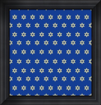 Framed Star Of David Print