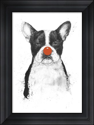 Framed I&#39;m Not Your Clown Print