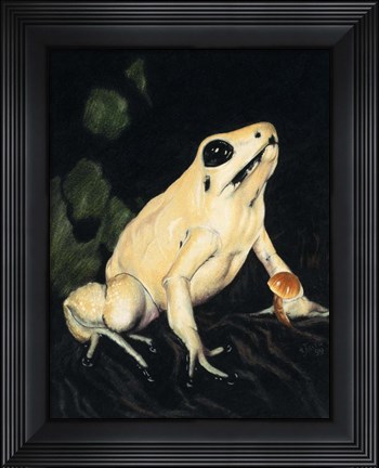 Framed Golden Poison - Dart Print