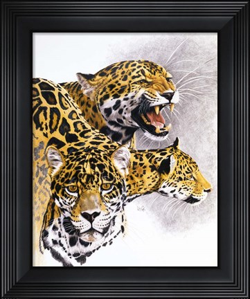 Framed Rain Forest Wrath Print