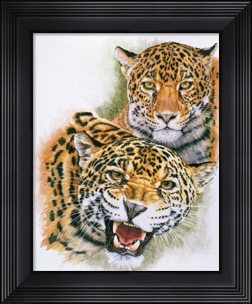 Framed Blaze Of Glory Print