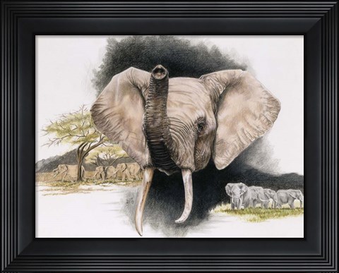 Framed Imperiled Print