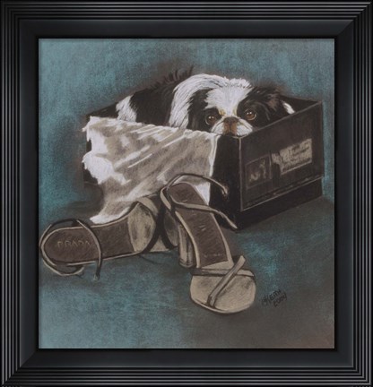 Framed Japanese Chin Print