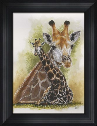 Framed Stateliness Print