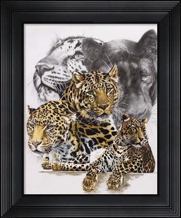 Framed Elusive Print
