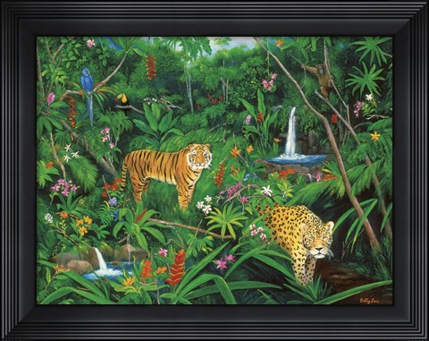 Framed Jungle Print