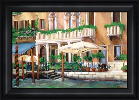 Framed Summer In Venice Print
