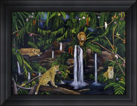 Framed Jungle Print