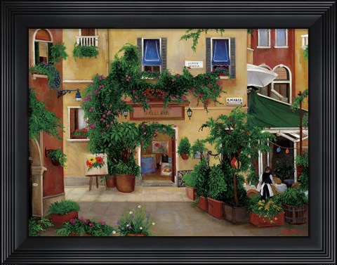 Framed Venice Galleria Print