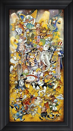 Framed Circus 2 Print