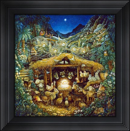 Framed Silent Night Print
