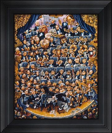 Framed Symphonia Print