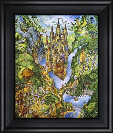 Framed Castle Print