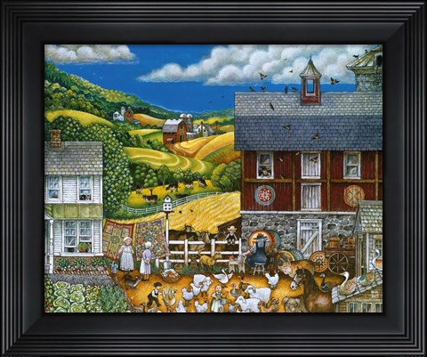 Framed Pennsylvania Summer Print