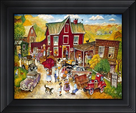 Framed Auction Print