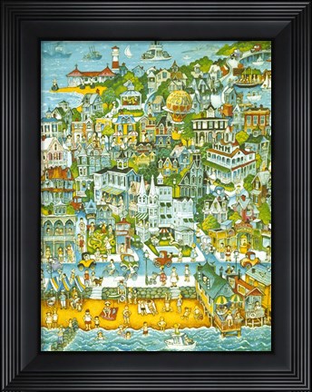 Framed Cape May Summer Print