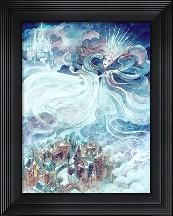 Framed Snow Queen 2 Print