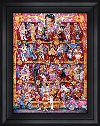 Framed Long Live The King Print