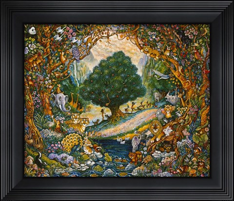 Framed Paradise Print