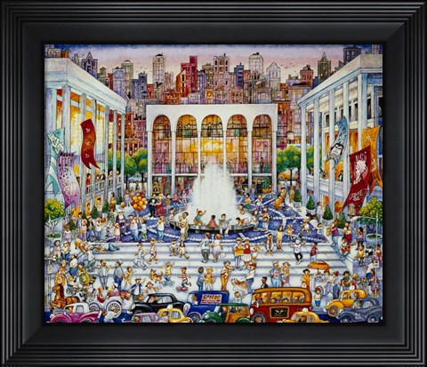 Framed Lincoln Center Print