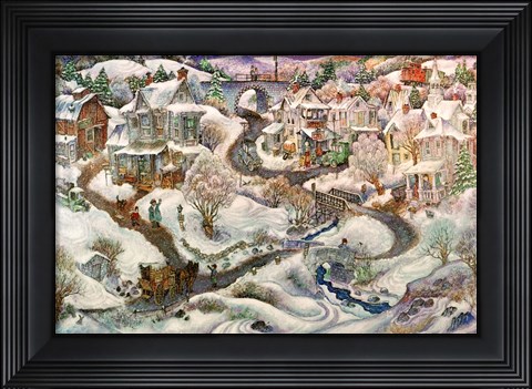 Framed Real Vermont Print