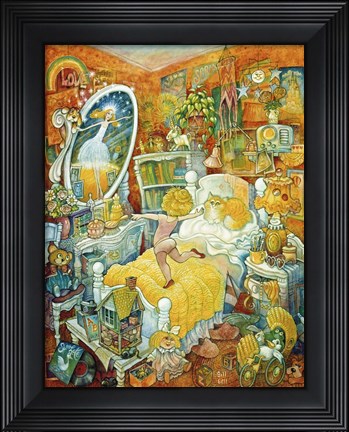 Framed Ballerina Print