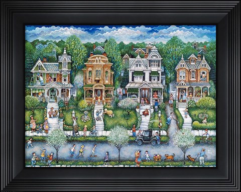 Framed Dandelion Days Print