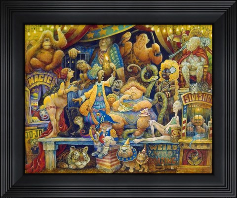 Framed Sideshow Print